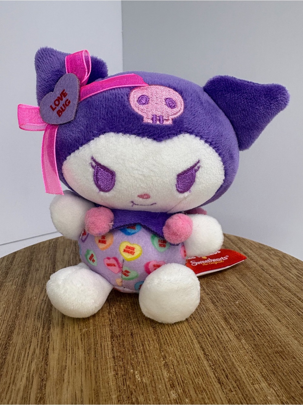 Sanrio Hello Kitty Kuromi Sweethearts Mini Plush - 4.5 inches